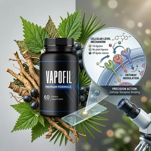 VapoFil plant-derived ingredients tongkat ali boron nettle root formula